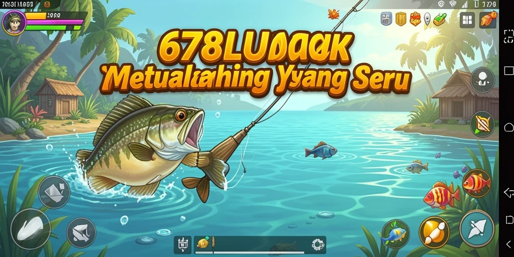 Tampilan menarik dari gameplay <strong>678LUCK</strong> saat menangkap ikan.