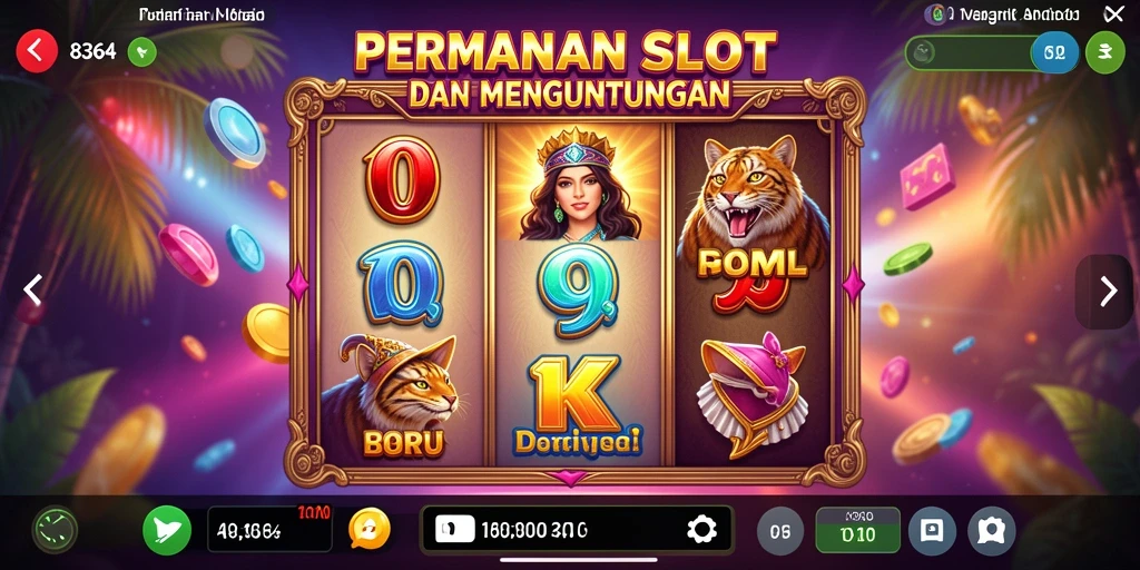 Tampilan gameplay menarik dari 8364 dengan fitur slot yang seru.