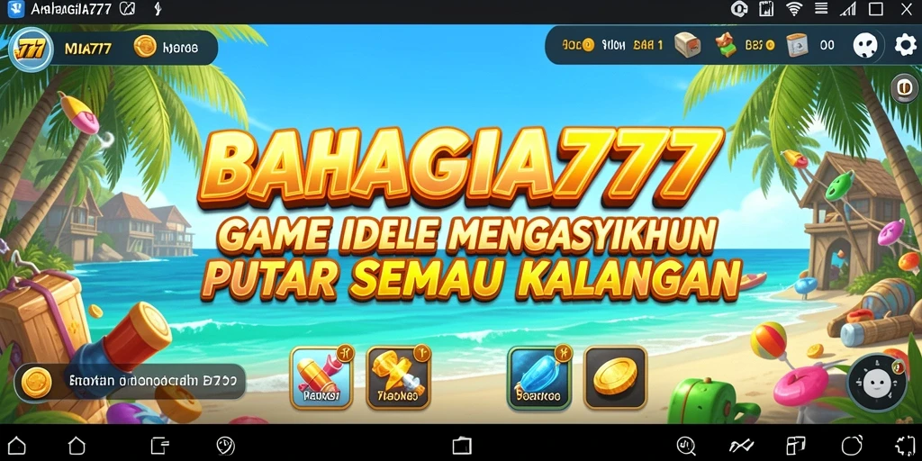 Tampilan gameplay BAHAGIA777 yang menarik dan menghibur.