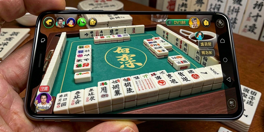 Menampilkan gameplay seru dan menantang dari DV188 Mahjong.