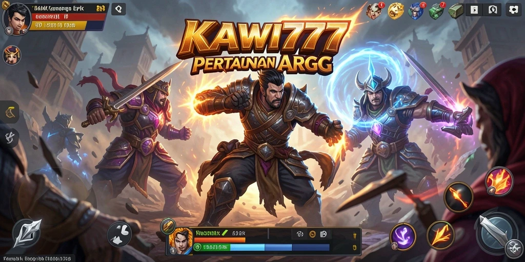 Tangkapan layar KAWI777 menampilkan aksi pertempuran yang mendebarkan dalam dunia ARPG.