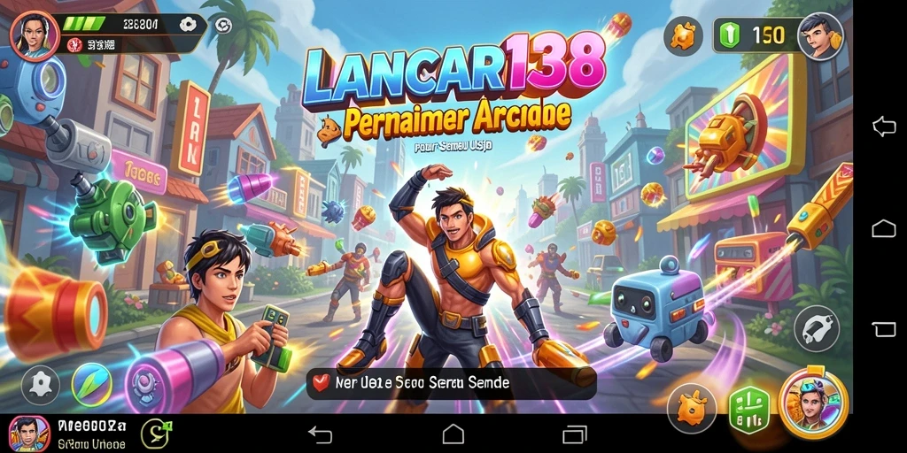 Screenshot LANCAR138 menampilkan aksi gameplay yang dinamis dan seru.