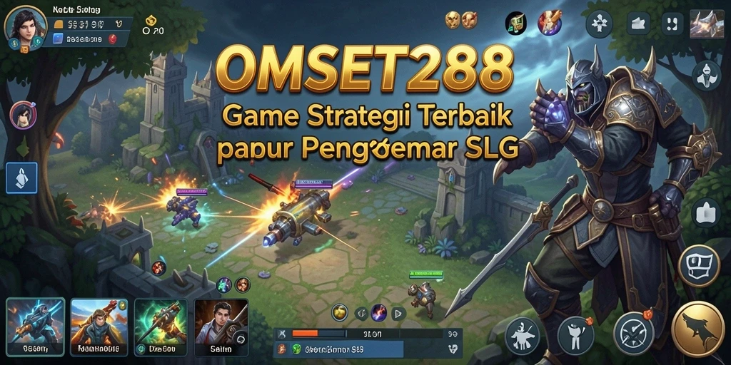 Tampilan gameplay menarik dari OMSET288 yang penuh strategi SLG.