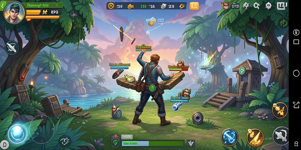 Tampilan gameplay menyenangkan di <strong>RP99</strong> dengan fitur simulasi interaktif.