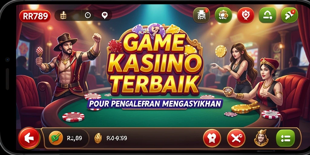 Tampilan gameplay menarik dari game Kasino RR789.